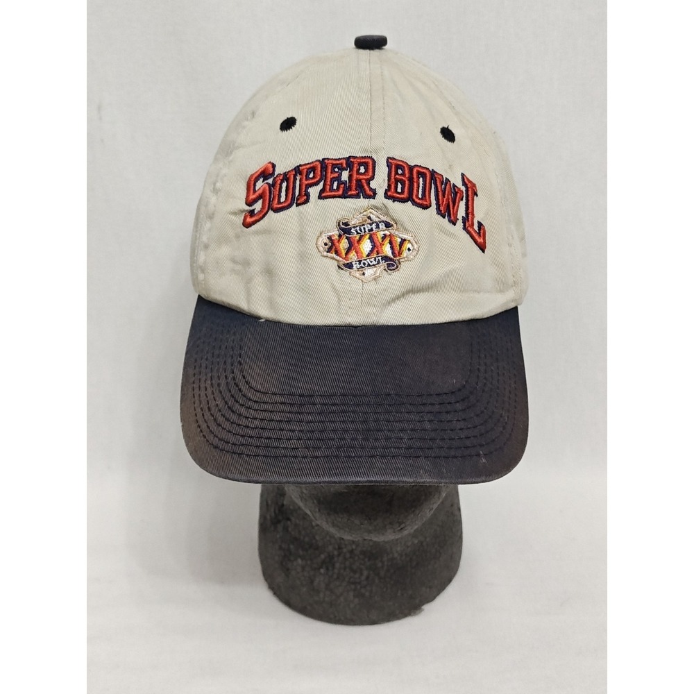 2001 Puma NFL‎ Super Bowl 35 Cap Hat Baltimore Ravens Vs NY Giants Vintage